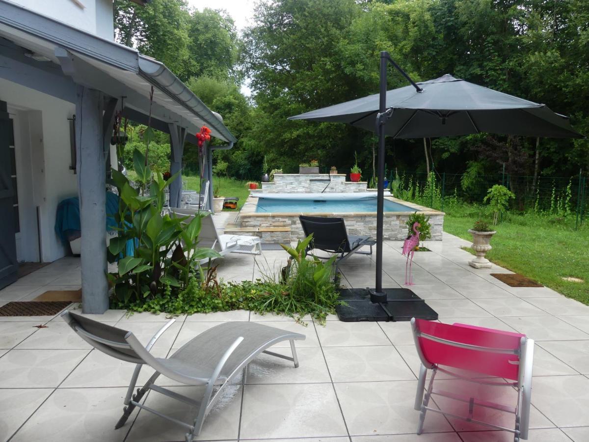 Villa Toki Eder chez Marisol, piscine chauffée, décoration soignée et océan à 15 minutes entre Bayonne et Hossegor Saint-Martin-de-Seignanx Esterno foto
